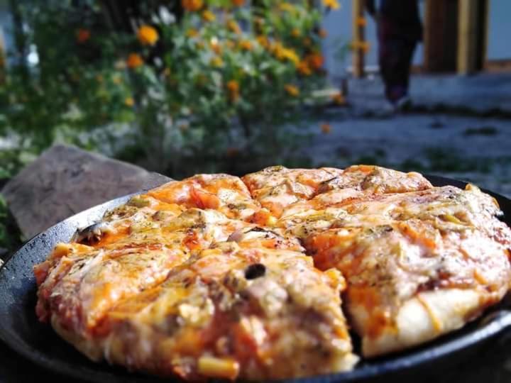 Bed and Breakfast Flying Monk Huts & Restaurant Kyelang Екстер'єр фото